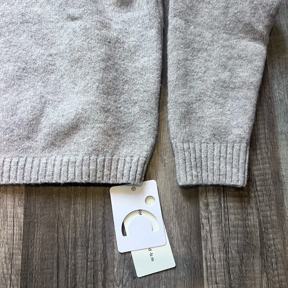 Cozy Warm oatmeal beige soft cozy Sweater Womens Large - Picture 3 of 6